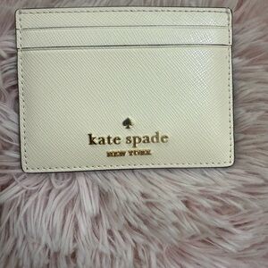 Kate Spade Cream Card Holder